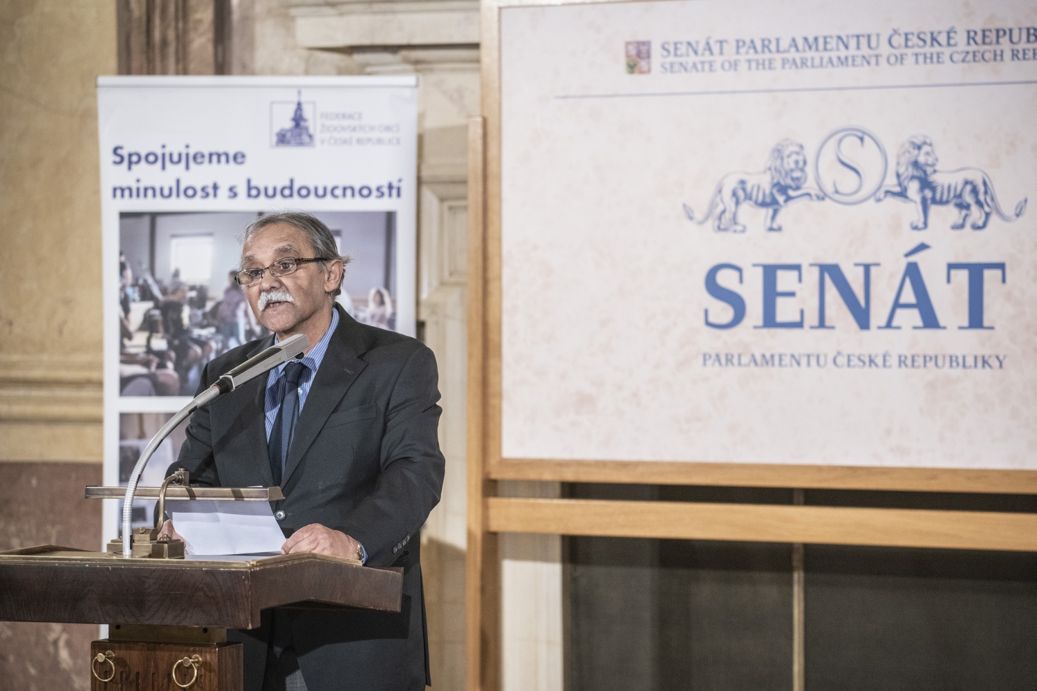 zástupce romské komunity Čeněk Růžička